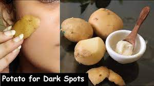 potato face pack for skin whitening