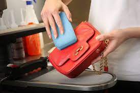 how to clean the inside of a purse for