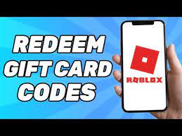 how to redeem roblox gift card codes on