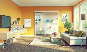 yellow living room colour ideas