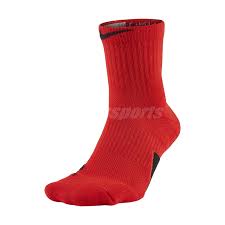 Details About Nike Elite Mid Basketball Ankle Socks Hoops Training Gym Dri Fit Red Sx7625 657