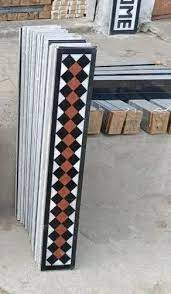 20 mm designer marble border tile for