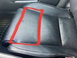 perforated leather seat cover repair