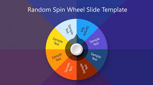 spin the wheel powerpoint diagram