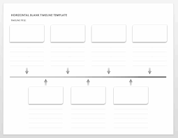 free blank timeline templates smartsheet