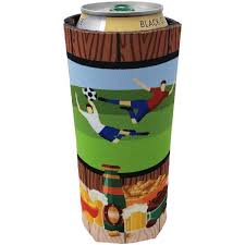 full color tall boy can koozie 24 oz