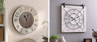 Types Of Farmhouse Wall Clocks You Can