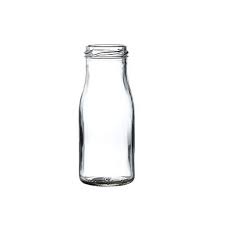 Mini Milk Bottle 5 25oz 15cl Glass