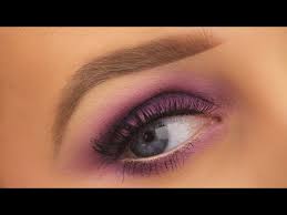 easy purple smokey eye for beginners