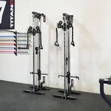 Titan Fitness Wall Mounted Pulley Tower