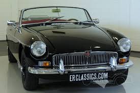 Mgb Cabriolet 1968 Black With Red