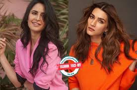 FASHION FACE-OFF! Katrina Kaif versus Kriti Sanon, who wore the Pink  hoodies better?