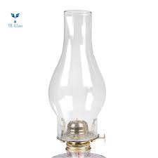 clear oil lantern chimney glass lamp