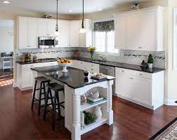 All the ingredients to cook up your dream kitchen are all right here. White Kitchen Cabinets And Countertops A Style Guide White Kitchen Design Kitchen Design Kitchen Cabinets And Countertops
