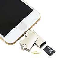 Iphone 2 In 1 Mfi Lightning Memory Sd Card Reader Madstar Mobile