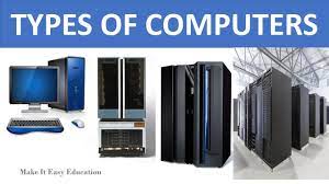 We can carry very easily because this is lightweight. Types Of Computers Microcomputer Minicomputer Mainframe Computer Supercomputer Youtube