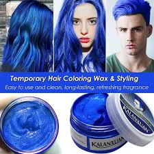 temporary hair color wax washable