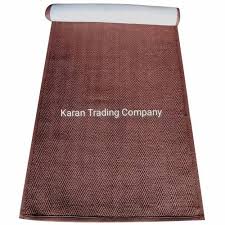 brown plain jute yoga mat mat size 6