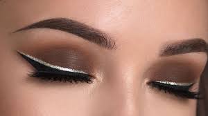glitter eyeliner makeup tutorial