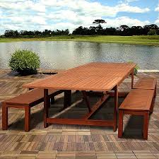 118 Inch Dining Set With Benches