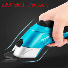 220v electric scissors shears leather