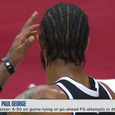 Paul george's new haircut 2020 (pictures). Nba Fans Flame Espn For Posting Questionable Stat About Paul George Fadeaway World