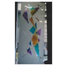 colour etching glass work in sector 11