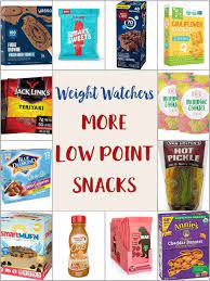 more low point snacks weight watchers