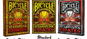 Check spelling or type a new query. Bicycle Steampunk Pirates Three Decks And Five Days Left Max Playing Cards