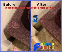 bleach spot repair gallery carpet dye