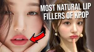 kpop idols whose lip filler does not