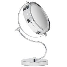 Glamcor is the leading manufacturer of professional portable lighting and vanity mirrors. Bright N Curvy Double Sided Lighted Makeup Mirror W 1x 3x Magnificatio Mirrorvana Inc