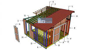 16 16 Lean To Shed Roof Plans