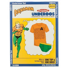 Dc Comics Aquaman Mens Underoos