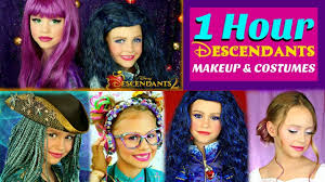 1 hour descendants makeup and costumes