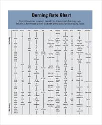 Rate Chart Templates 6 Free Word Pdf Format Download