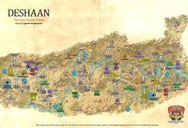 deshaan map the elder scrolls