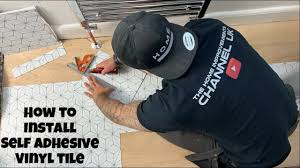 how to install vinyl floor tiles easy
