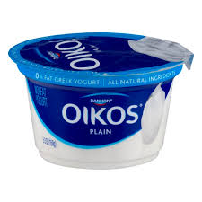 dannon oikos greek yogurt plain non fat