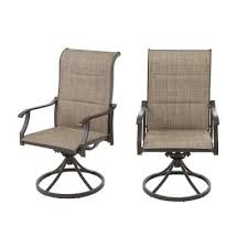 hampton bay swivel patio chairs
