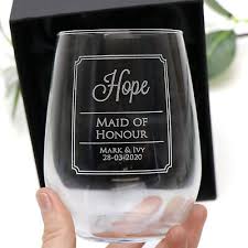 Personalised Engraved 500ml Stemless