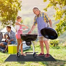 Bbq Grill Mat For Outdoor Charcoal