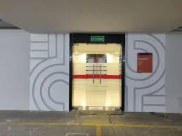 Smooth Parking Basement Wall Painting