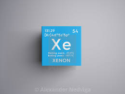 xenon le gases chemical element of