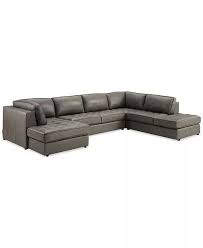 Macys Leather Sectional On