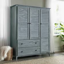 Let's add some medium of attraction to your living room by designing this wonderful repurposed closet idea. Greenport 3 Door Wardrobe Grain Wood Furniture