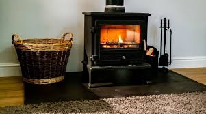 Stone Is Ideal For A Stove Hearth