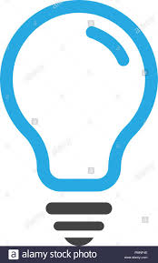 Vector Light Bulb Symbol Logo Template Vector Design Stock Vector