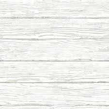 Rehoboth White Distressed Wood Wallpaper