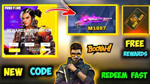 Now any free fire player can use this incredible tool to access more cheesy items in their free fire account. Free Fire New Redeem Code Today New Ff Code 2020 Free Rewards New M1887 Skin Free Reward Youtube